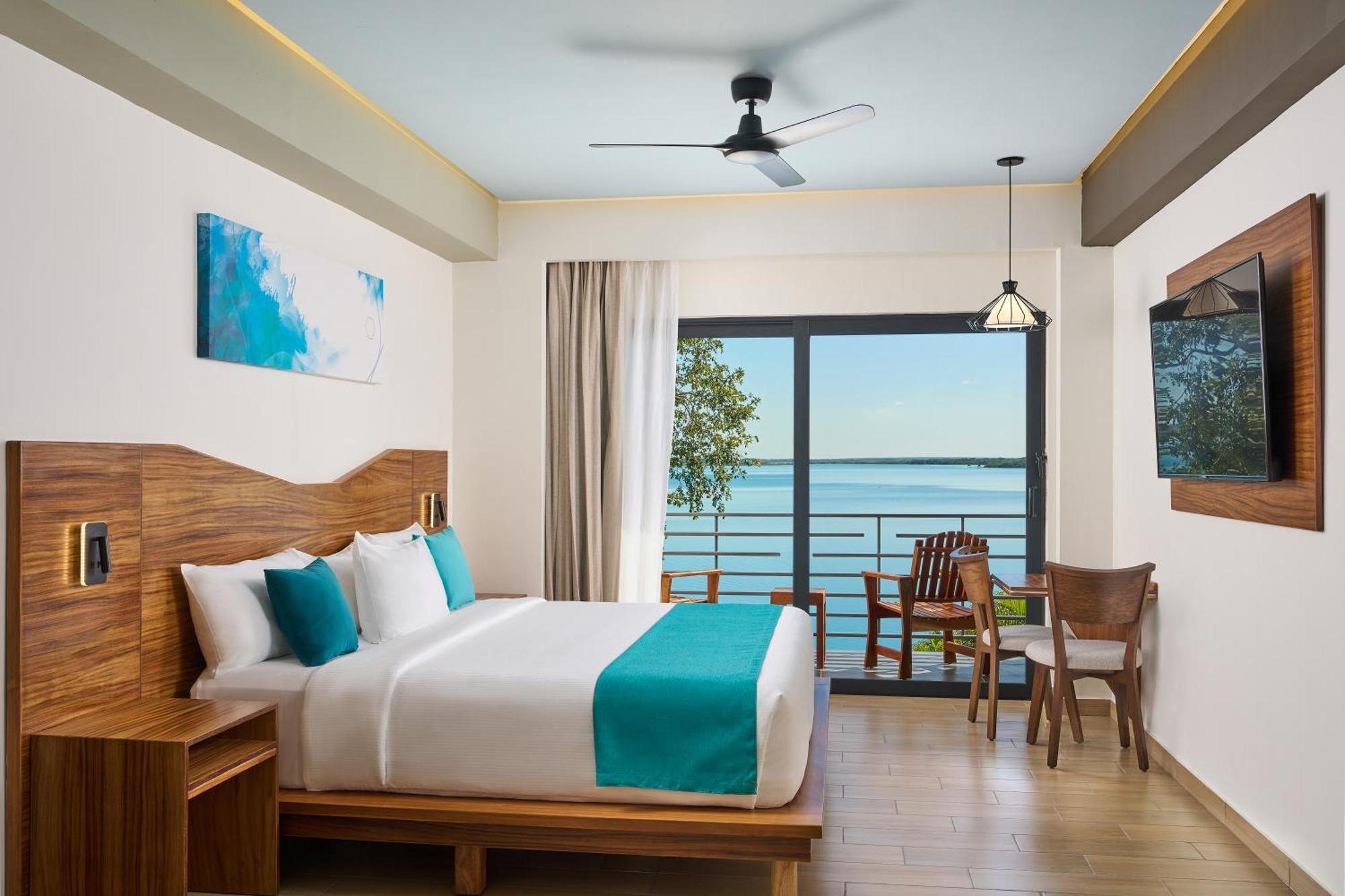 Cristalino Lagoon Front Hotel, Restaurant & Spa Бакалар Экстерьер фото