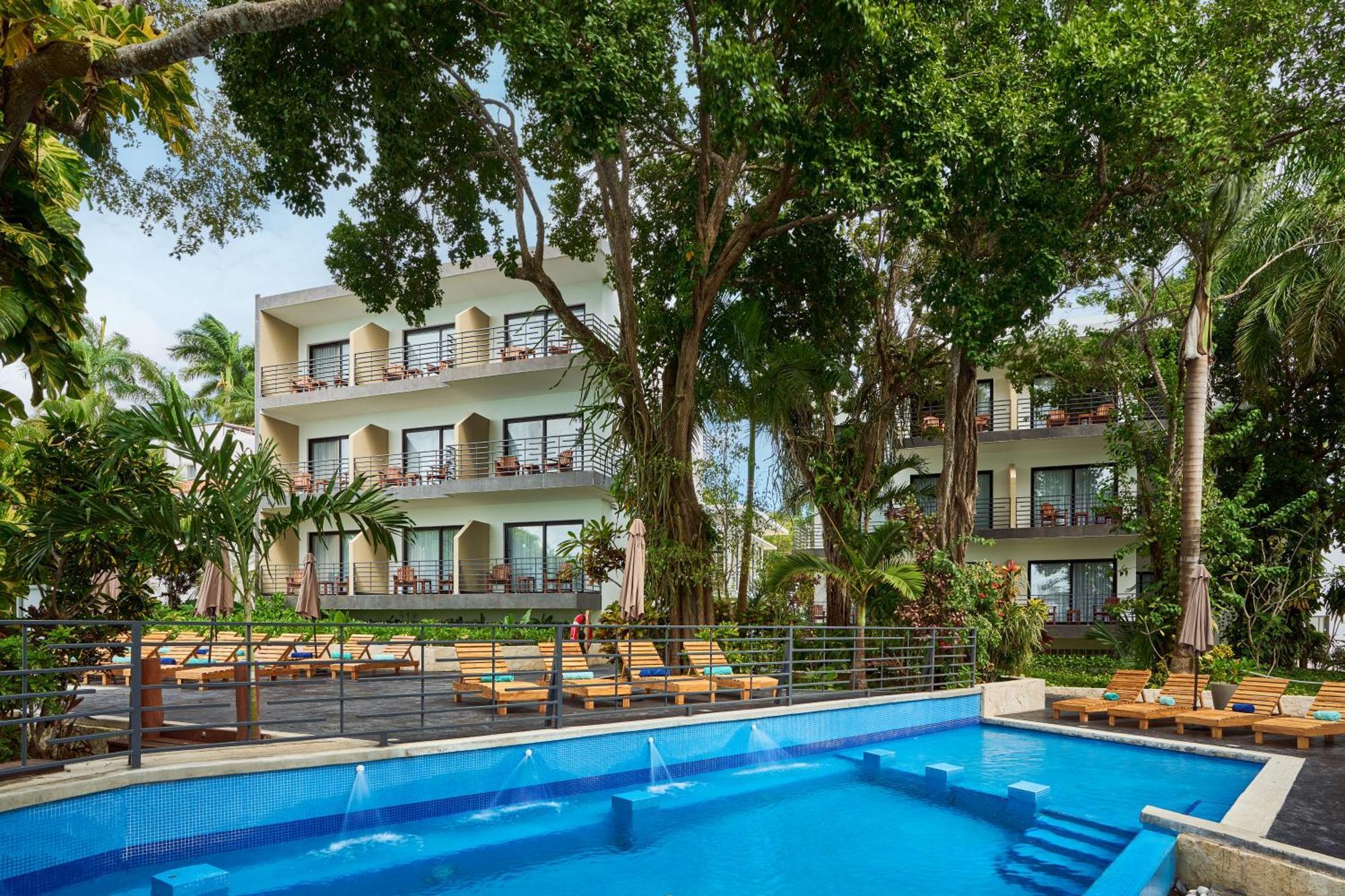 Cristalino Lagoon Front Hotel, Restaurant & Spa Бакалар Экстерьер фото
